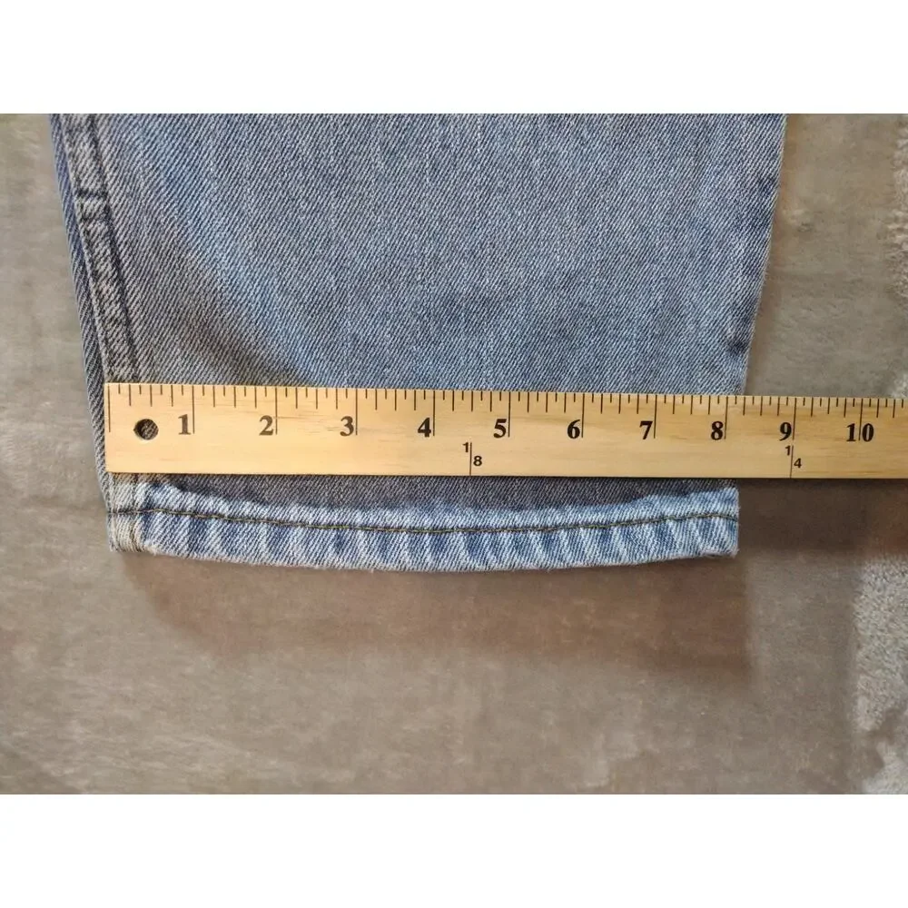 Vtg Levis 550 Jeans Mens 36x31 Relaxed Fit Light Wash Retro Y2K Streetwear USA